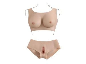 C Cup Breast Plate And Fem Bottom Set